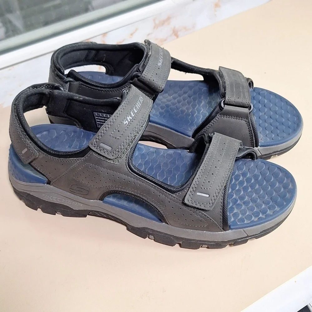 Skechers Mens Sandals Tresman-Garo Relaxed Fit